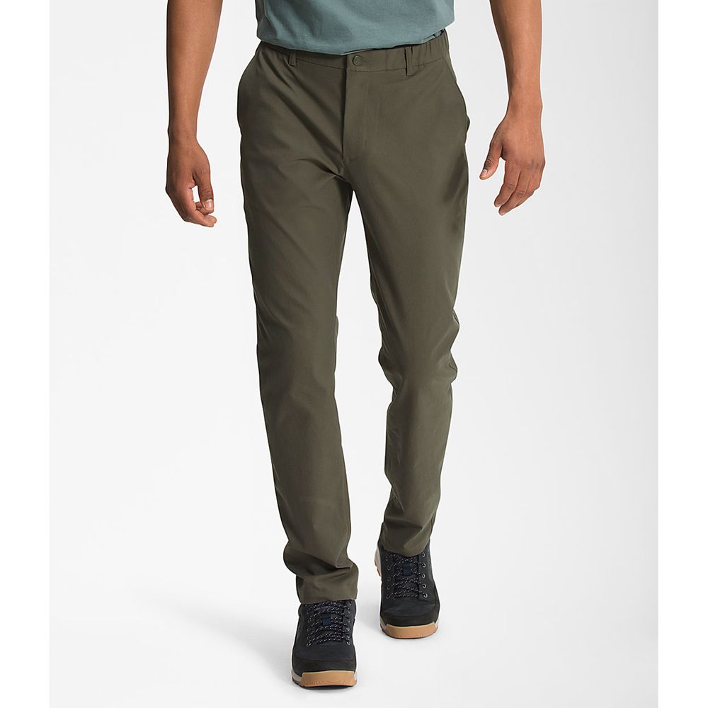 The North Face Pants Mens Australia - The North Face City Standard Slim Green Flashdry (NYK-973806)